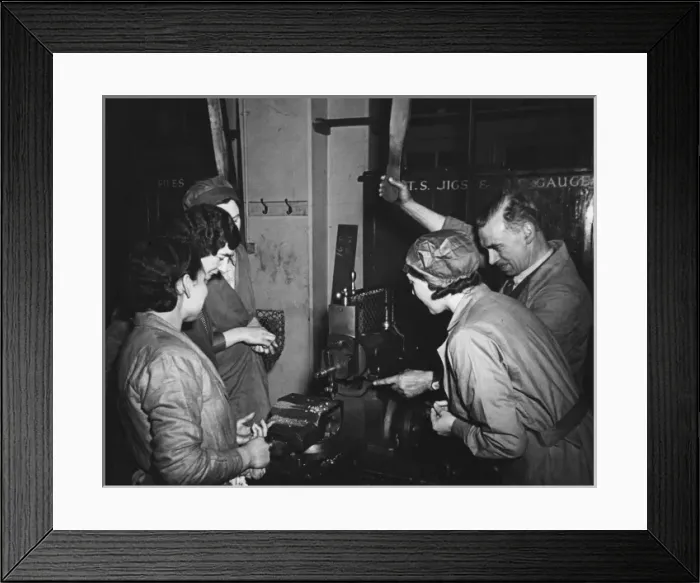 Framed Print : Munitions Factory WWII Framed Print : Munitions Factory WWII