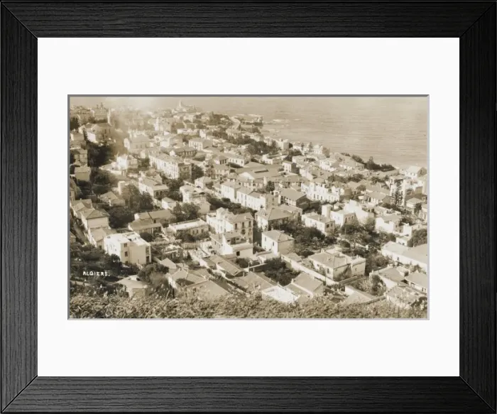 Framed Print : The rooftops of Algiers Framed Print : The rooftops of Algiers
