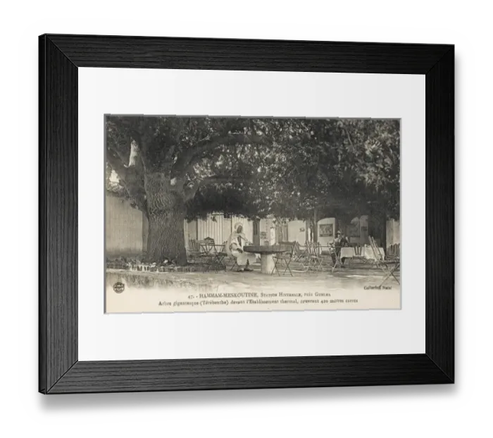 Framed Print : The Meskoutine Mineral Bath near Guelma Framed Print : The Meskoutine Mineral Bath near Guelma