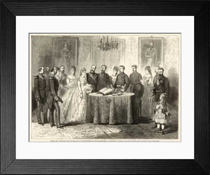 Framed Print : A Royal Wedding Framed Print : A Royal Wedding