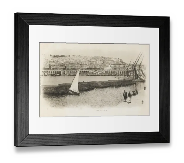 Framed Print : The Waterfront - Algiers Framed Print : The Waterfront - Algiers