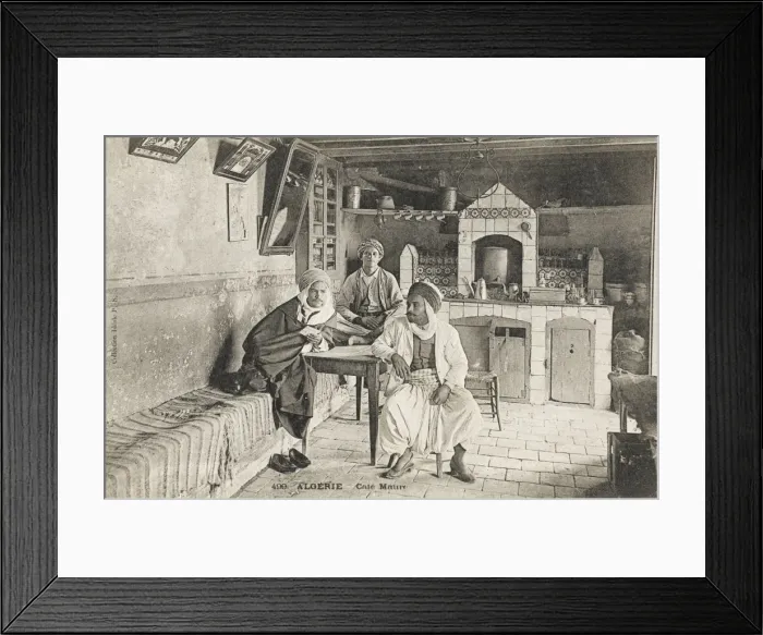Framed Print : Algerian Moorish Cafe Framed Print : Algerian Moorish Cafe