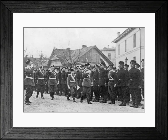Framed Print : A parade at Tsarskoie-Selo Framed Print : A parade at Tsarskoie-Selo