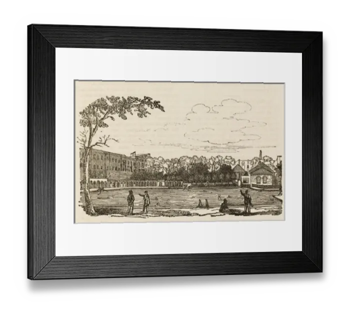 Framed Print : Peerless Pool, London Framed Print : Peerless Pool, London