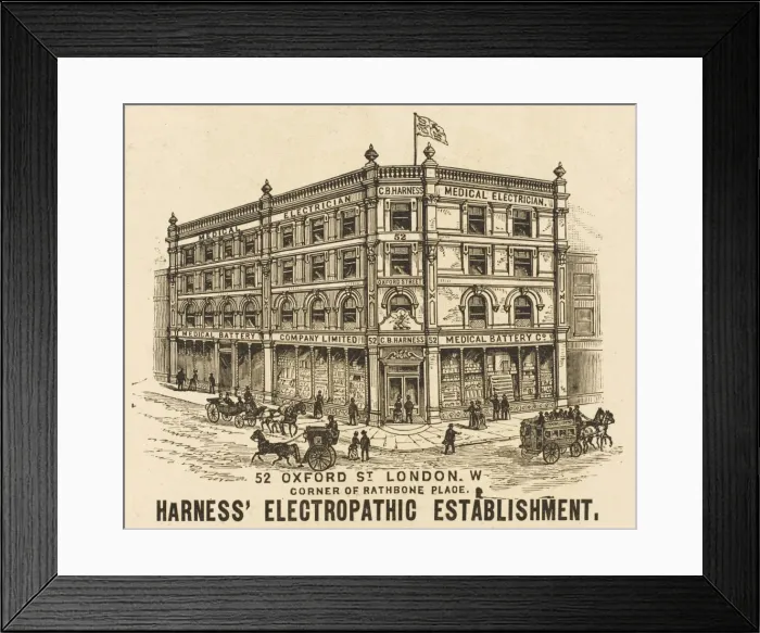 Framed Print : Oxford Street, London Framed Print : Oxford Street, London