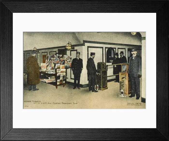 Framed Print : New York Subway Framed Print : New York Subway