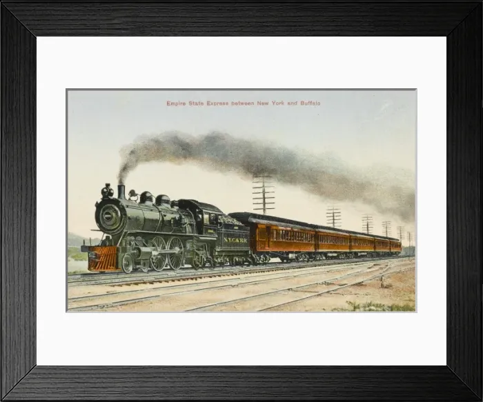Framed Print : Empire State Express Framed Print : Empire State Express