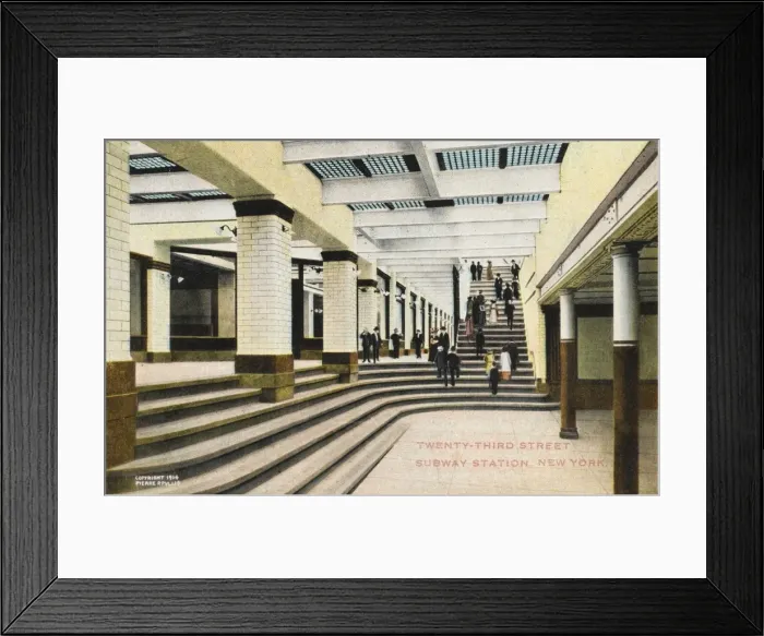 Framed Print : New York Subway Framed Print : New York Subway