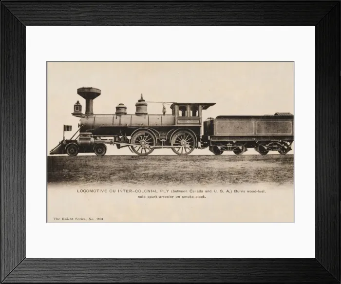 Framed Print : Inter-Colonial Railway Framed Print : Inter-Colonial Railway