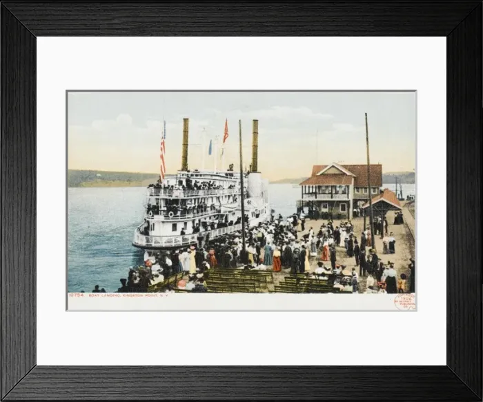 Framed Print : Steamboat Landing Framed Print : Steamboat Landing