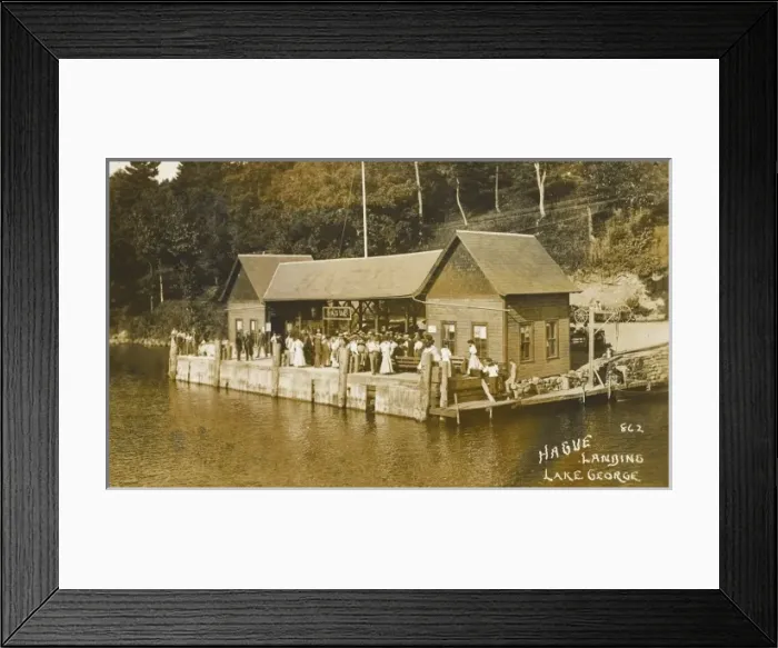Framed Print : Hague Landing Framed Print : Hague Landing