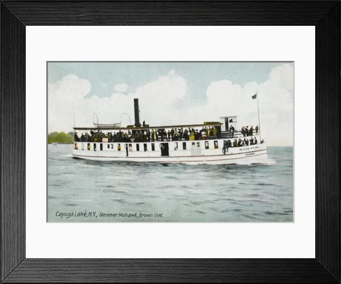 Framed Print : Mohawk Steamer Framed Print : Mohawk Steamer