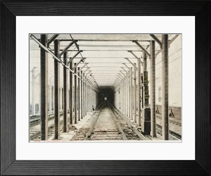 Framed Print : New York Subway Framed Print : New York Subway