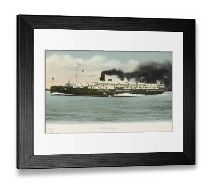 Framed Print : Eastern States Steamboat Framed Print : Eastern States Steamboat
