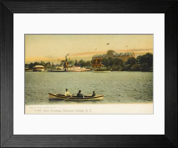 Framed Print : Hotel Frontenac, New York State Framed Print : Hotel Frontenac, New York State