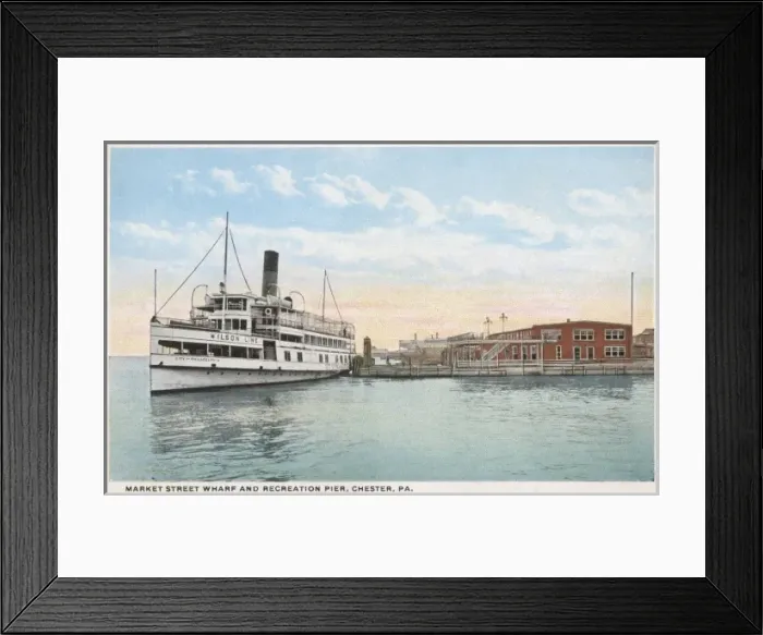 Framed Print : Steamer City of Philadelphia Framed Print : Steamer City of Philadelphia