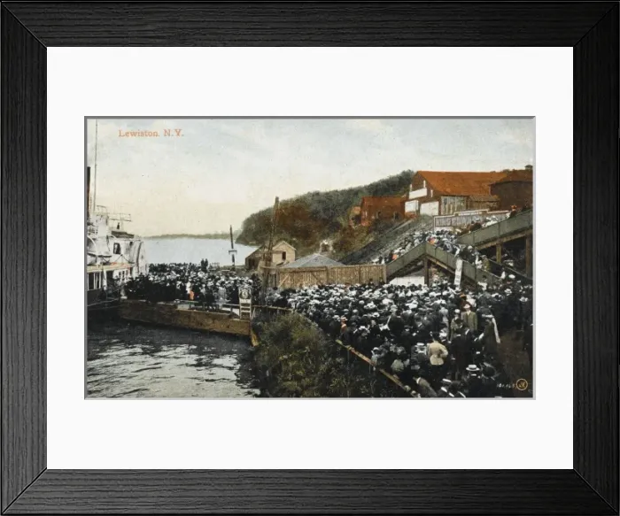 Framed Print : Steamboat Landing Framed Print : Steamboat Landing