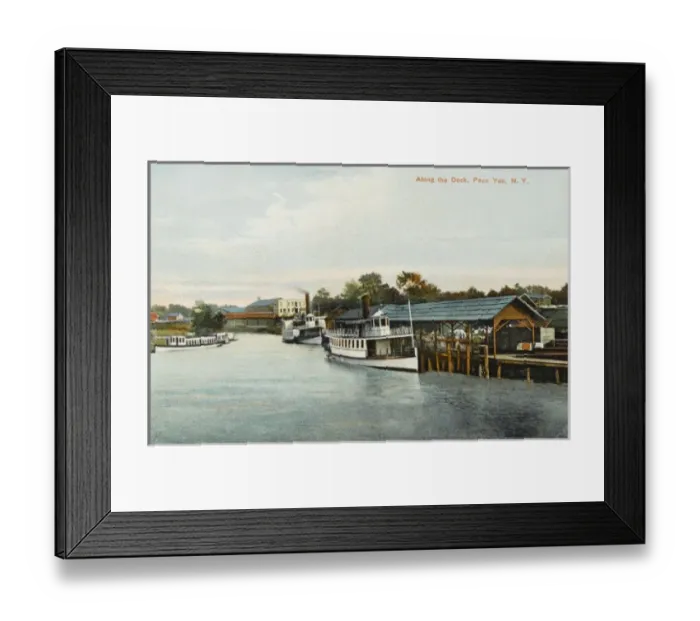 Framed Print : Penn Yan, New York Framed Print : Penn Yan, New York
