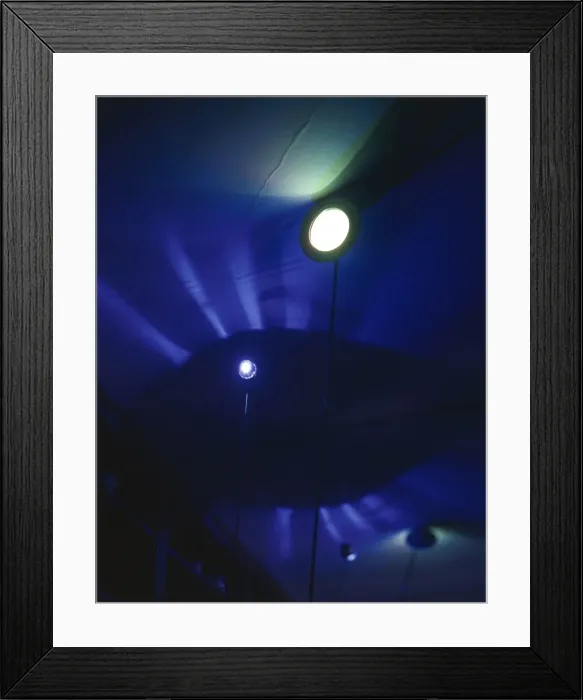 Framed Print : Lighting - John Lennons Study Framed Print : Lighting - John Lennons Study
