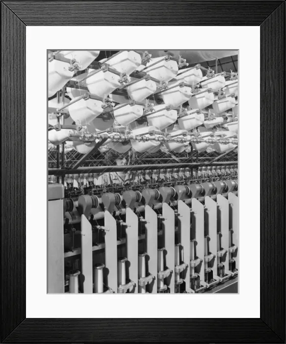 Framed Print : Reels of woollen thread - Patons & Baldwins Framed Print : Reels of woollen thread - Patons & Baldwins