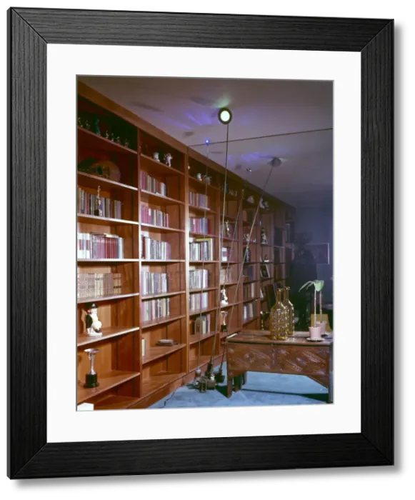 Framed Print : Lighting in John Lennons study Framed Print : Lighting in John Lennons study