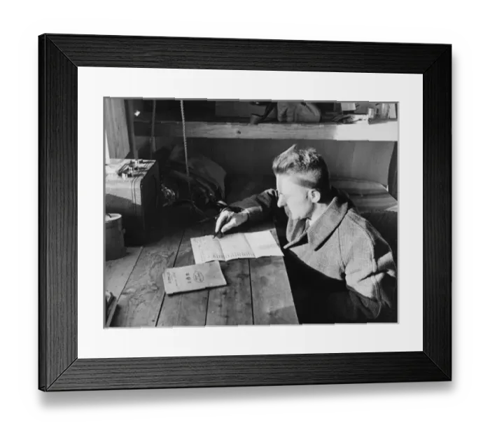 Framed Print : Aircraft Observer Post, WWII Framed Print : Aircraft Observer Post, WWII