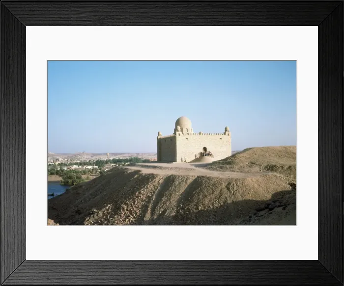 Framed Print : The Aga Khans Mausoleum, Egypt Framed Print : The Aga Khans Mausoleum, Egypt