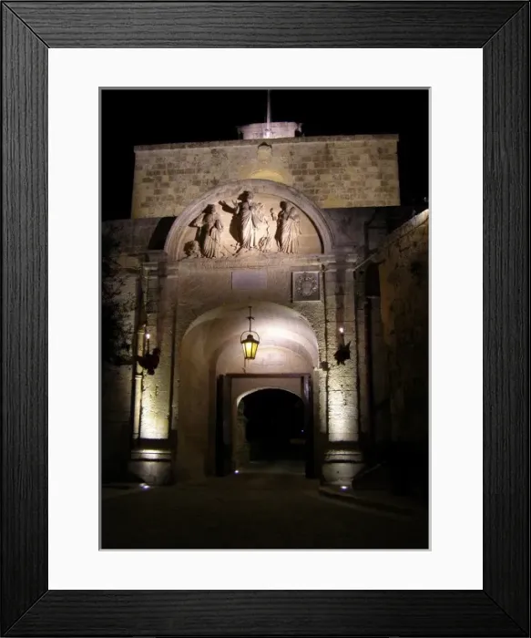 Framed Print : Interior of St Agathas Gate, Mdina, Malta Framed Print : Interior of St Agathas Gate, Mdina, Malta