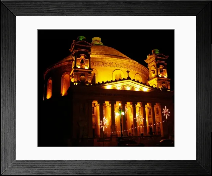 Framed Print : The Mosta Dome, Mosta, Malta Framed Print : The Mosta Dome, Mosta, Malta