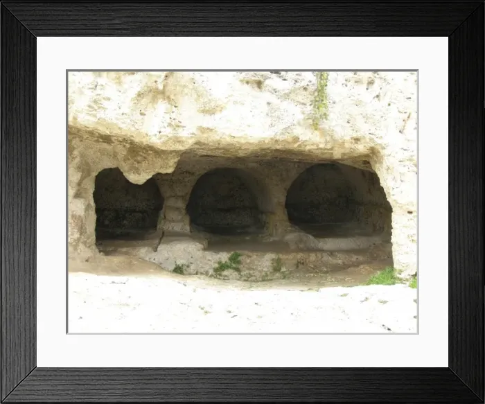 Framed Print : Nymphaeum, above the Greek Theatre, Syracuse, Sicily, Italy Framed Print : Nymphaeum, above the Greek Theatre, Syracuse, Sicily, Italy