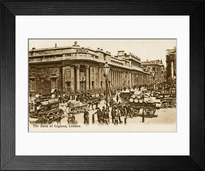 Framed Print : Bank of England, London Framed Print : Bank of England, London