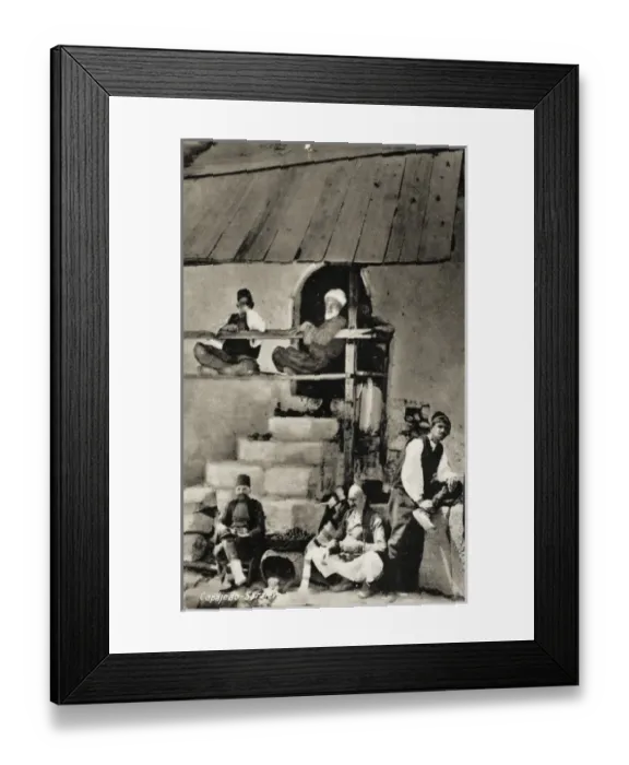 Framed Print : Sarajevo, Bosnia Herzegovina - Resting in the street Framed Print : Sarajevo, Bosnia Herzegovina - Resting in the street