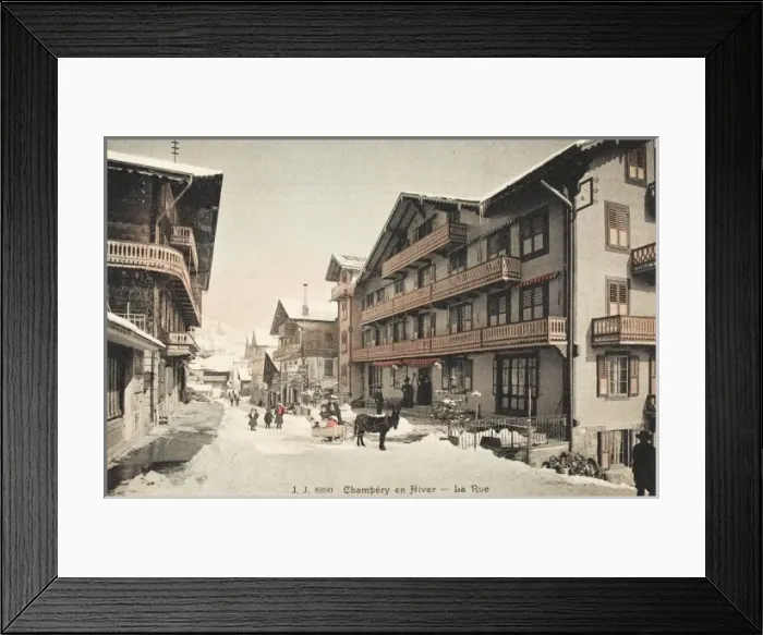 Framed Print : Champery, Switzerland Framed Print : Champery, Switzerland
