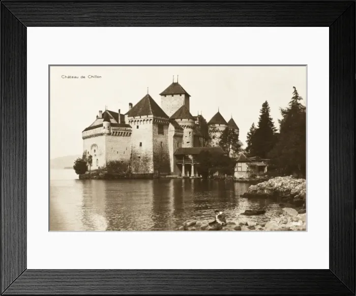 Framed Print : Chateau of Chillon Framed Print : Chateau of Chillon