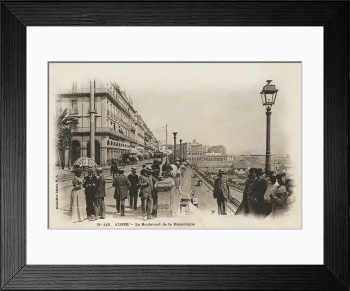 Framed Print : Algiers, Algeria, Waterfront Framed Print : Algiers, Algeria, Waterfront