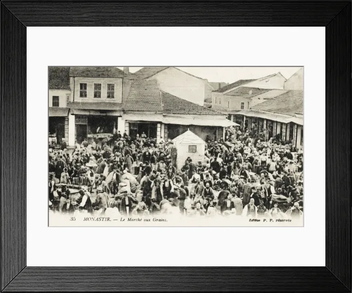 Framed Print : Monastir, Tunisia, The Grain Market Framed Print : Monastir, Tunisia, The Grain Market