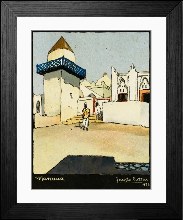 Framed Print : Eritrea - Massaua Framed Print : Eritrea - Massaua