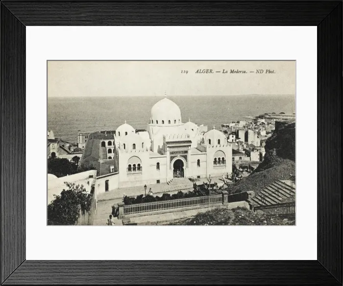 Framed Print : The Medressa - Algiers, Algeria Framed Print : The Medressa - Algiers, Algeria