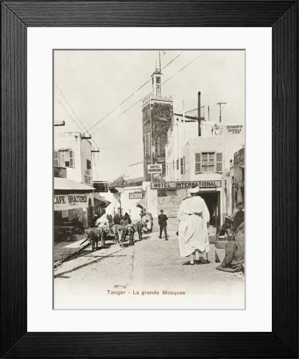 Framed Print : Tangiers, Morocco - The Grand Mosque Framed Print : Tangiers, Morocco - The Grand Mosque