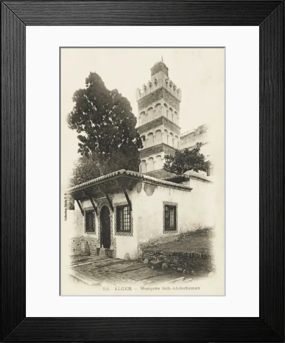 Framed Print : Algiers, Algeria, Mosque of Sidi Abderhaman Framed Print : Algiers, Algeria, Mosque of Sidi Abderhaman