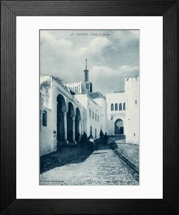 Framed Print : Tangiers, Morocco - The Palace of Justice Framed Print : Tangiers, Morocco - The Palace of Justice