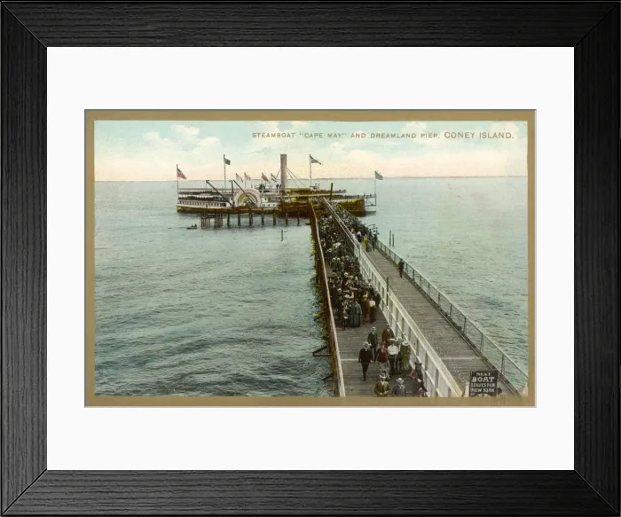 Framed Print : Coney Island Framed Print : Coney Island