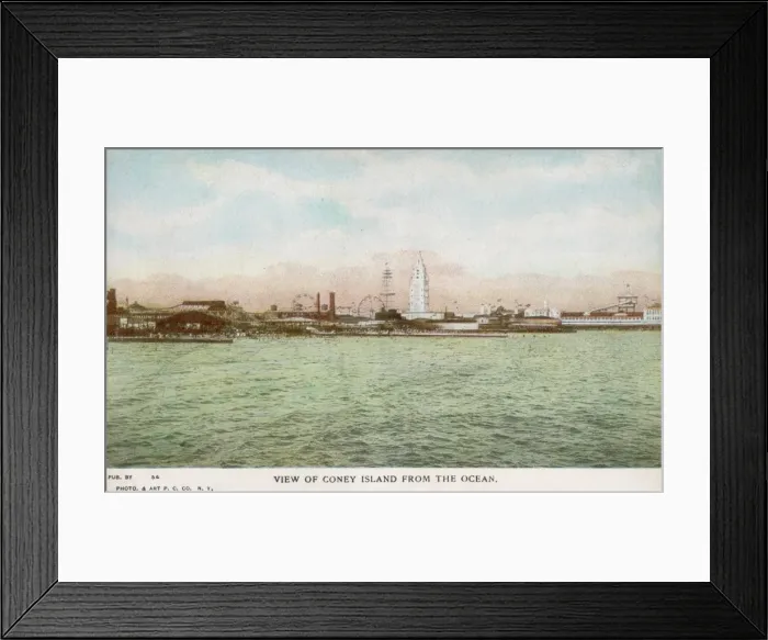 Framed Print : Coney Island Framed Print : Coney Island