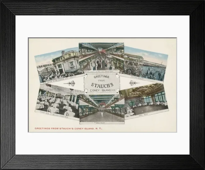 Framed Print : Stauchs Restaurant, Coney Island Framed Print : Stauchs Restaurant, Coney Island