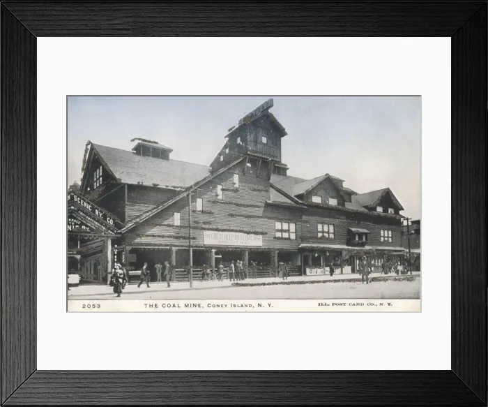 Framed Print : Coney Island Framed Print : Coney Island