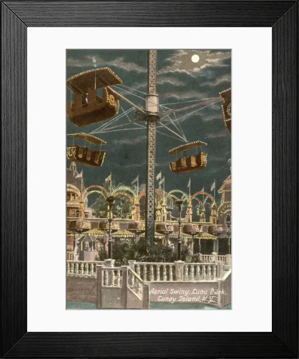 Framed Print : Coney Island Framed Print : Coney Island