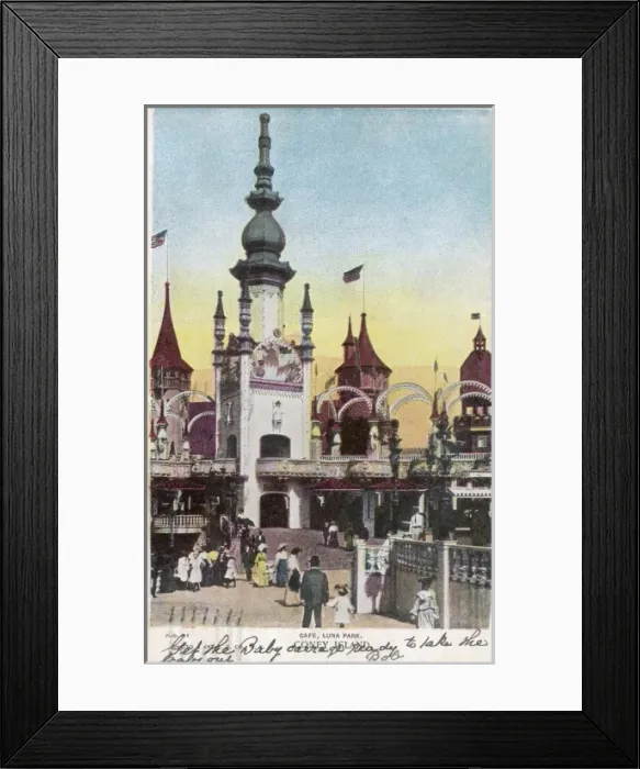 Framed Print : Coney Island Framed Print : Coney Island