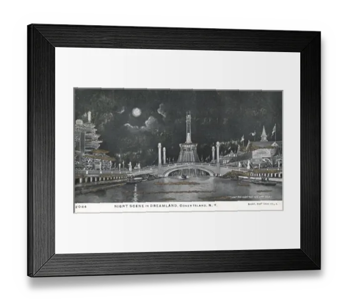 Framed Print : Coney Island Framed Print : Coney Island