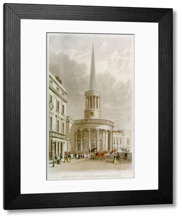 Framed Print : All Souls Church Framed Print : All Souls Church