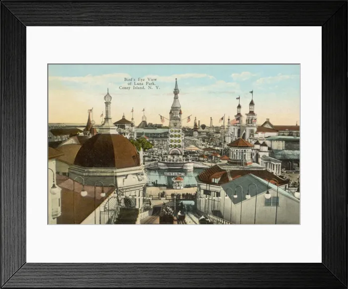 Framed Print : Coney Island Framed Print : Coney Island
